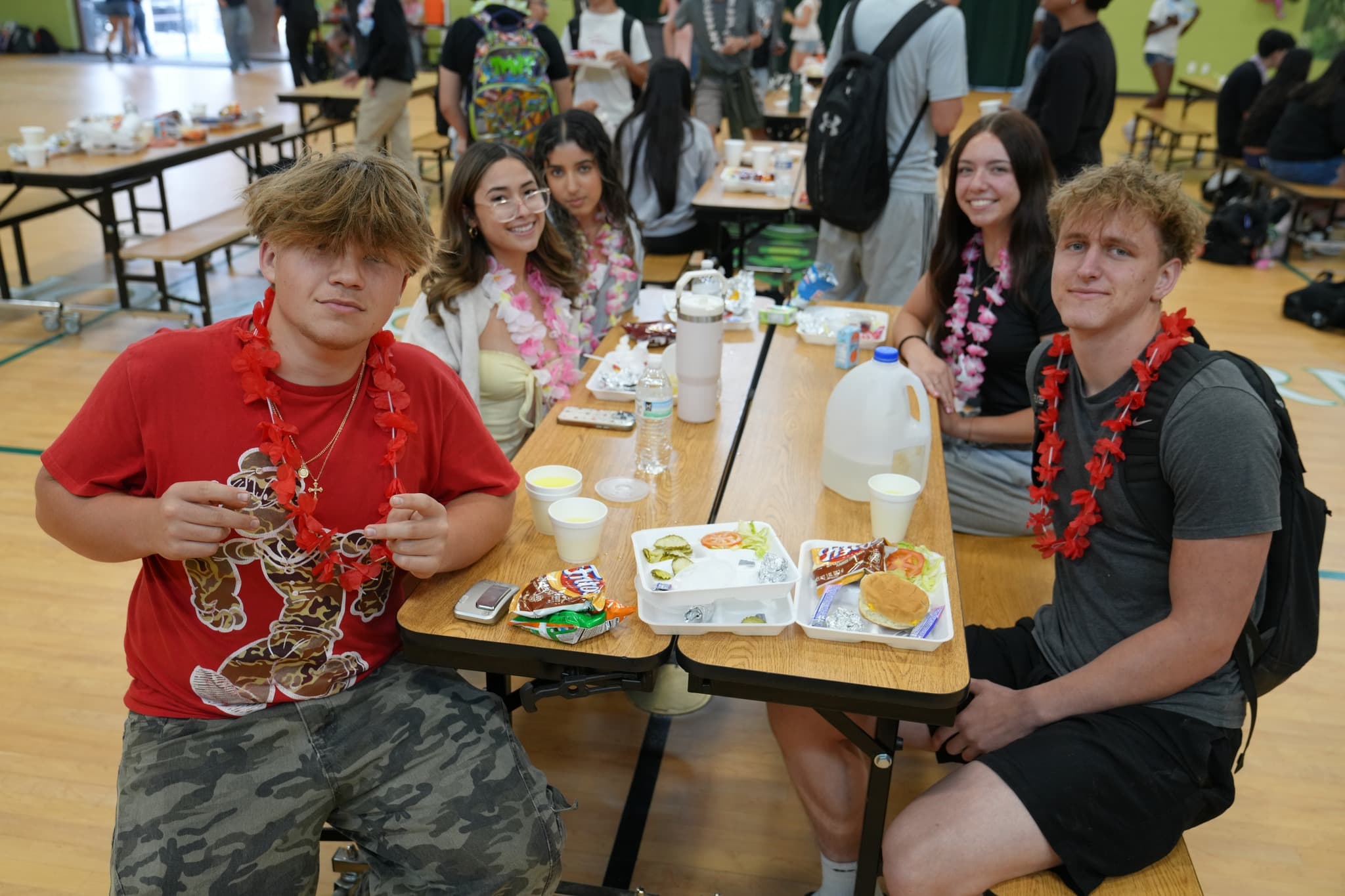 Highland Prep West students at a school community event