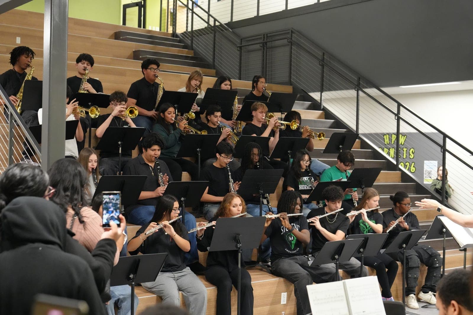 A Highland Prep West music class