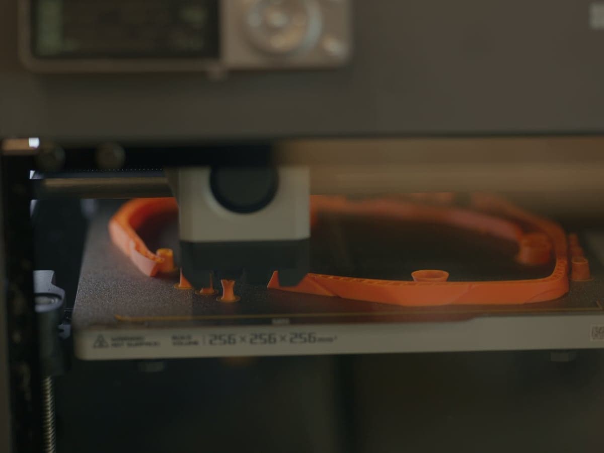3D printers in the Highland Prep West fabrication shop
